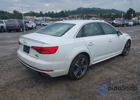 2017 Audi A4 2.0T Premium из США, поврежденный, VIN WAUENAF45HN064957